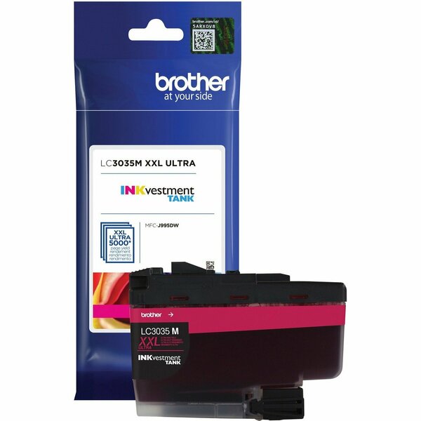 Brother International Ultra High Yield Mag Ink Cart LC3035M